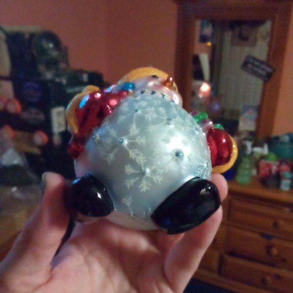 20th Anniversary Snowman CHUBBY CHEER Ornament - Picture 2 of 7